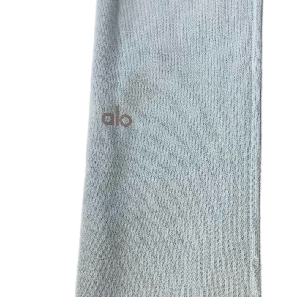 Alo Yoga High Waist Offline straightleg sweatpants Chalk blue Large - Picture 10 of 15
